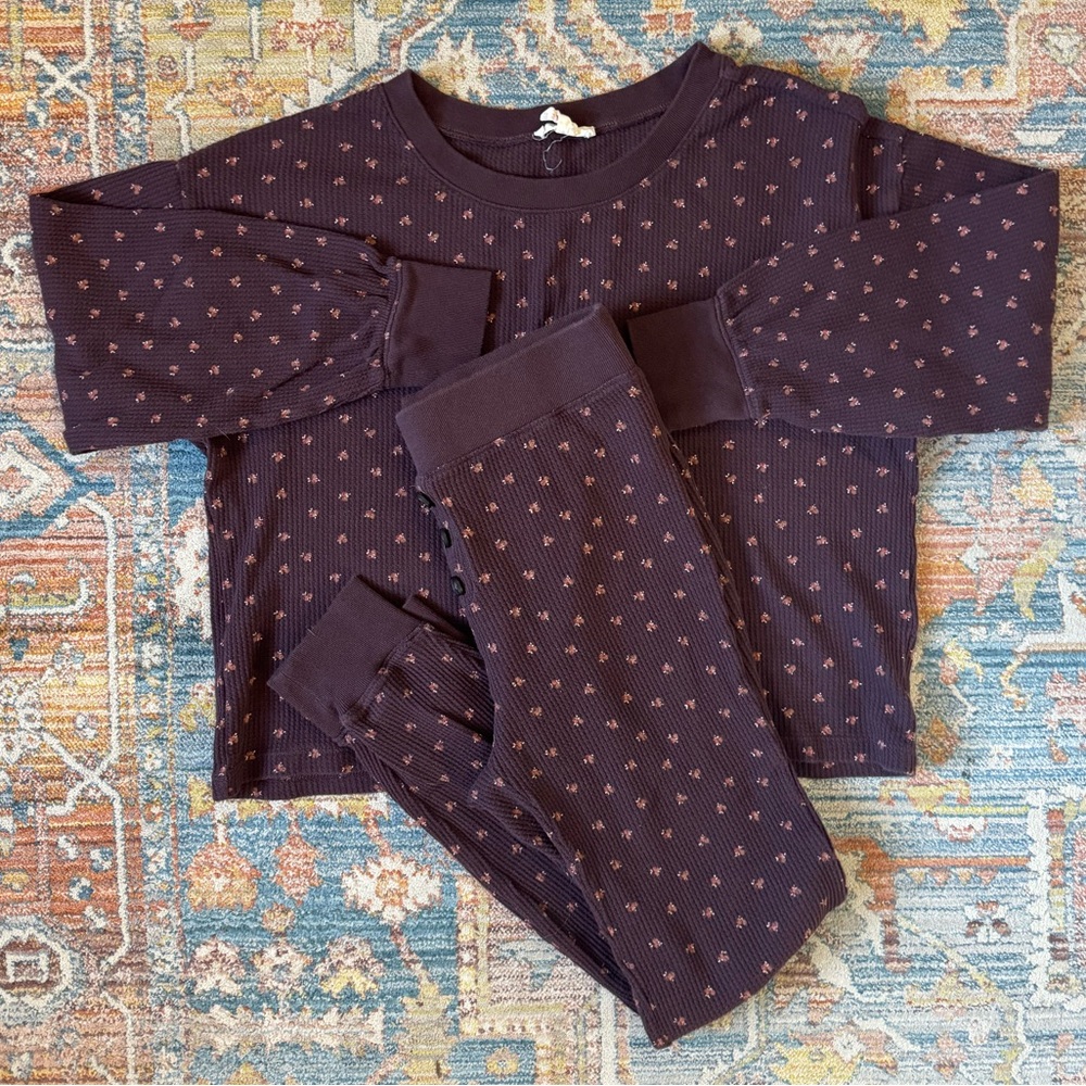 Madewell Waffle Knit Pajamas